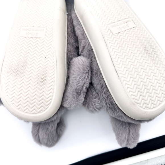 Luna Mellow Luxe Elephant Slippers Fuzzy Plush Animal Slippers Size Sm 5-6 NEW - Picture 5 of 6